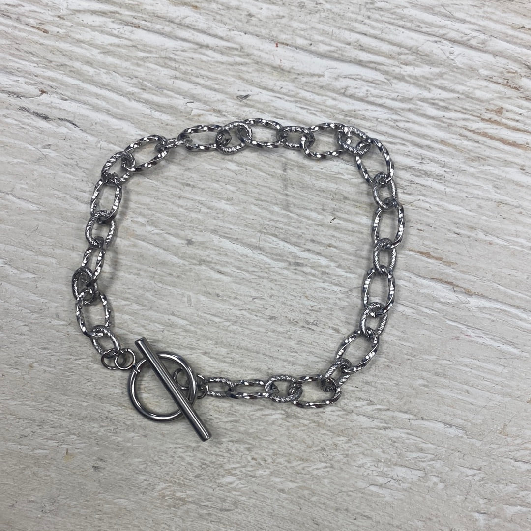 Silver Charm Bracelet