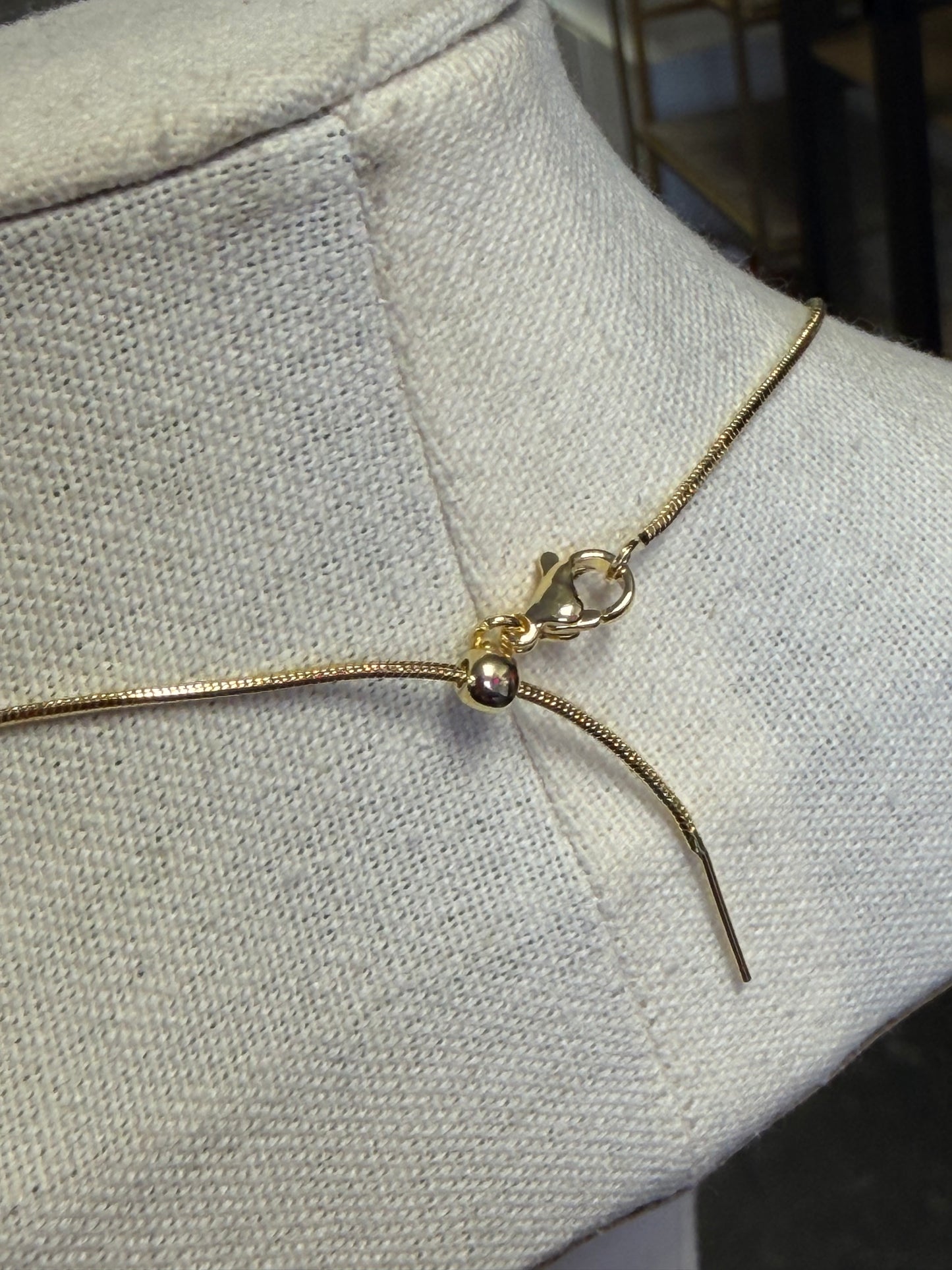 Two Tone Mary Necklace