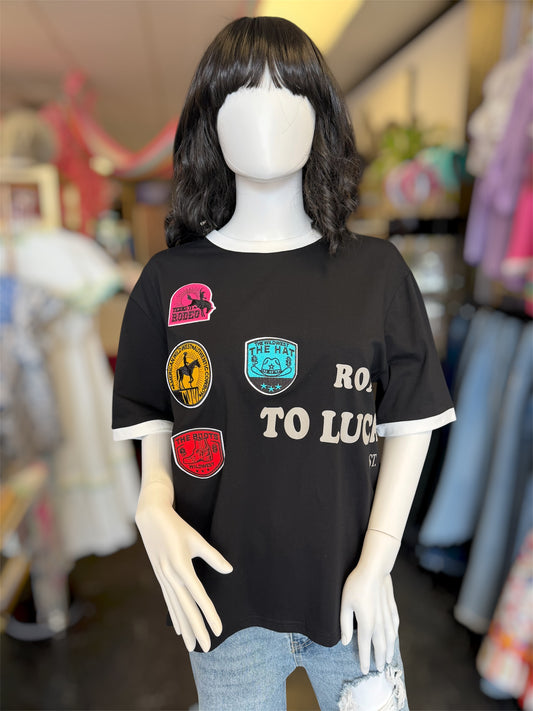 Road To Luck L&B Top With Patches
