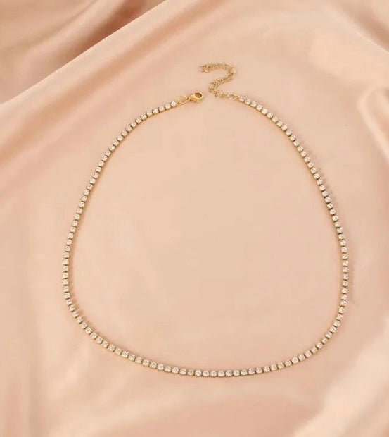 Tennis necklace