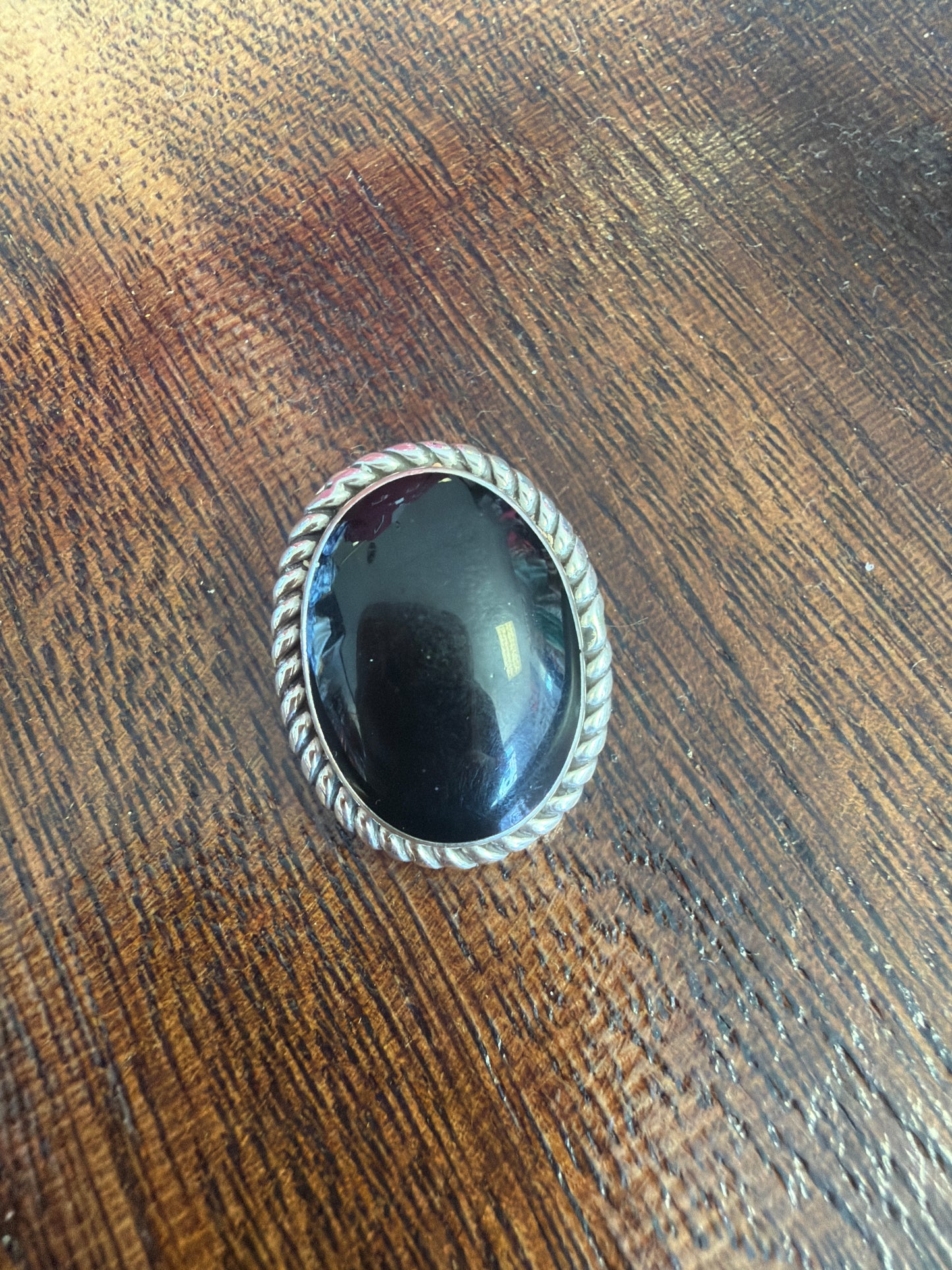 Sterling Silver Black Onyx Pendant