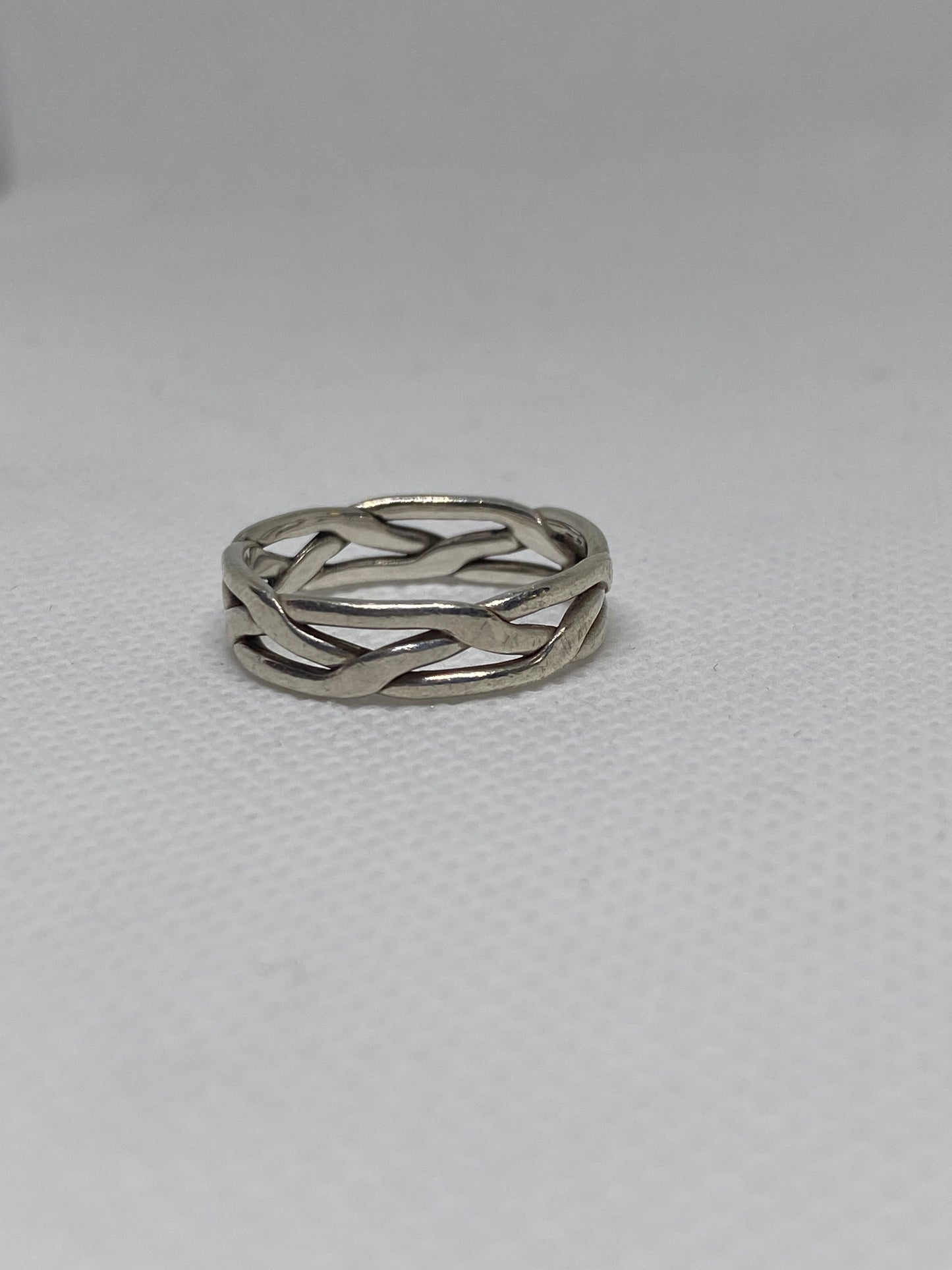 James Avery Tresse Wedding Ring Size 8