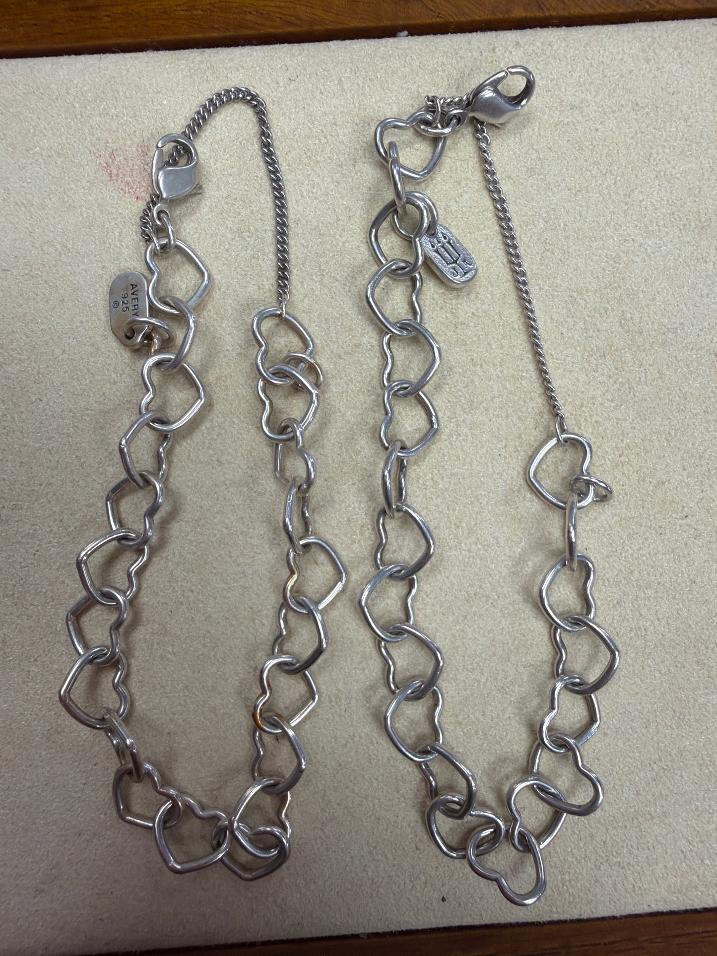 James Avery Connected Hearts Charm Bracelet