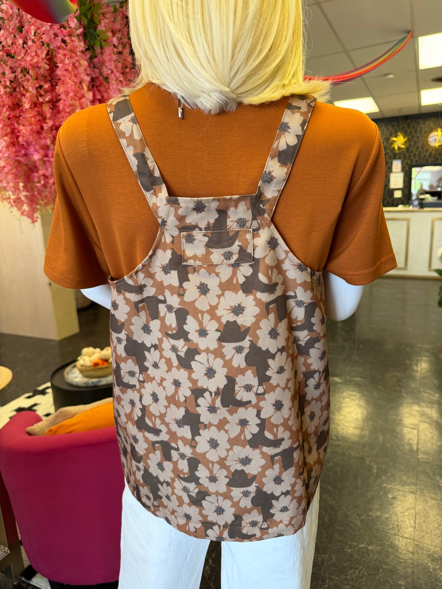 Buckin Bibs Top *Floral