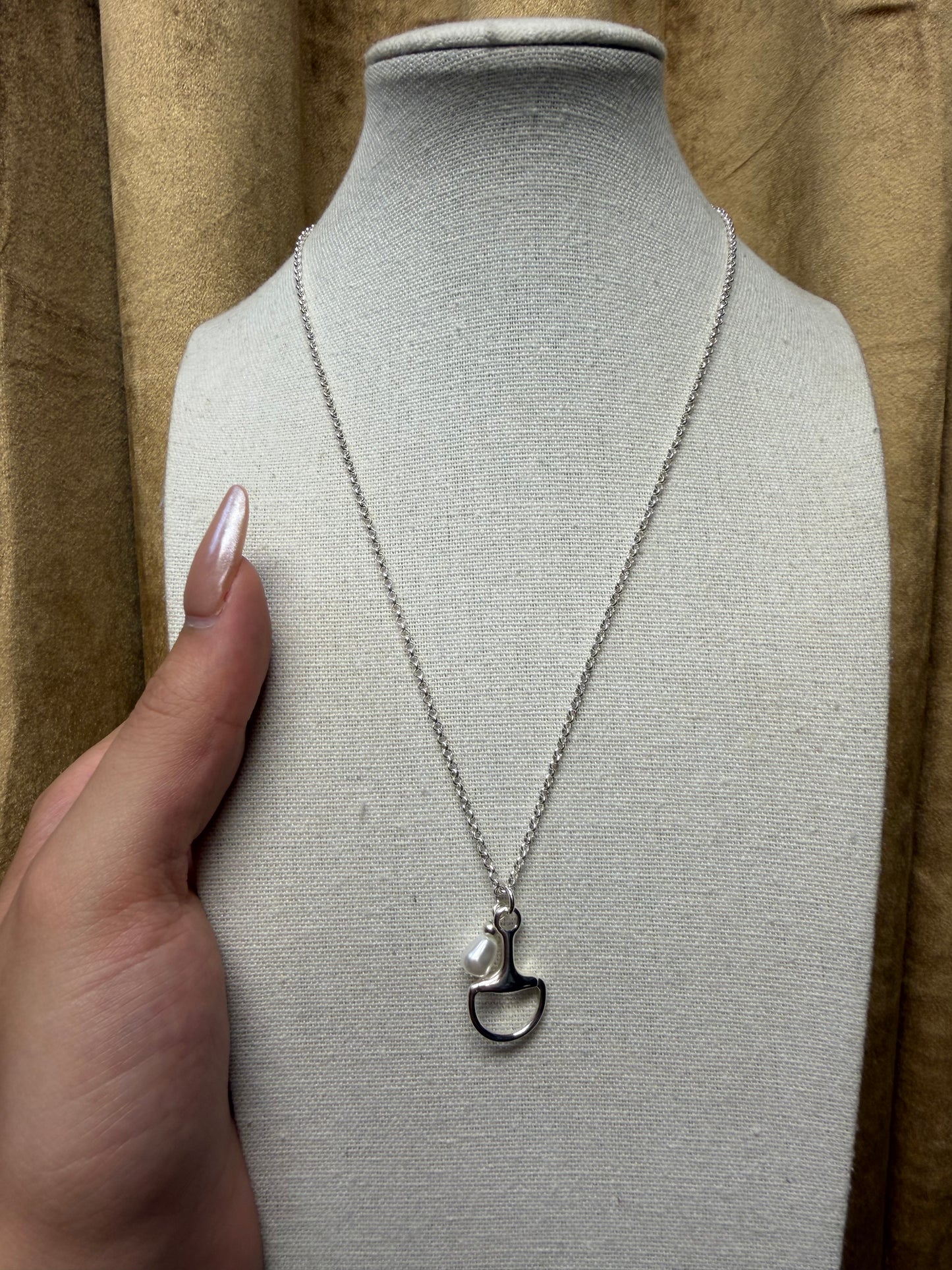 Dainty HorseBit Necklace