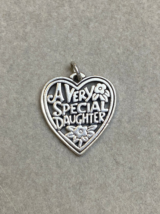 A Very Special Daughter Charm