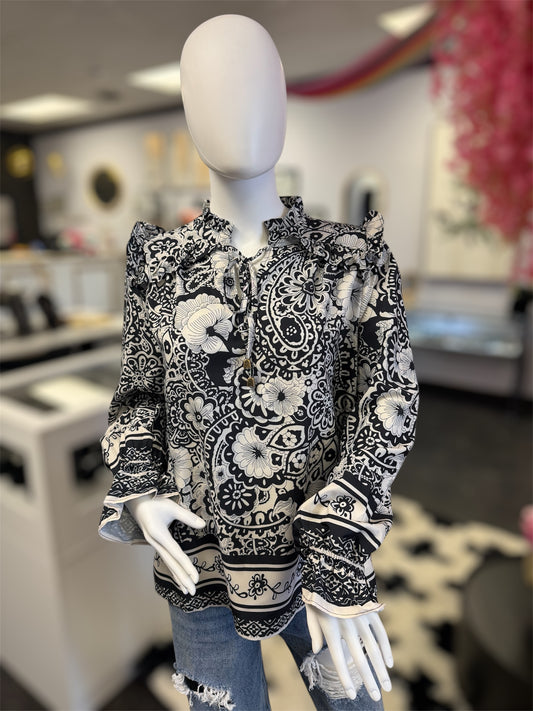 Black & White Umgee long sleeve