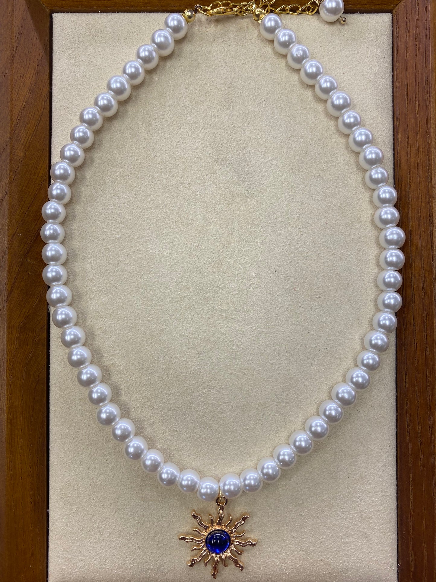 Pearl Sun Necklace