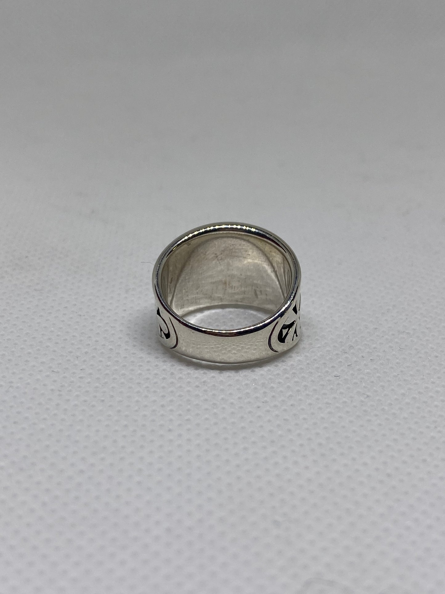 James Avery Retired Wide Flower Ring Size 5