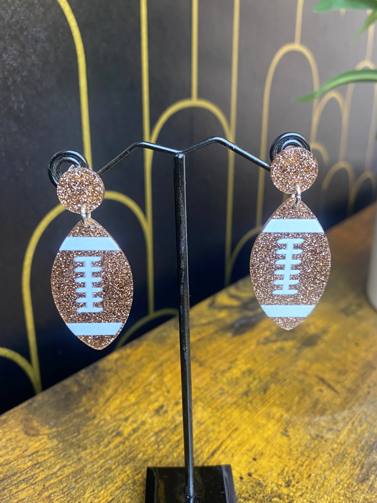 Football Earrings