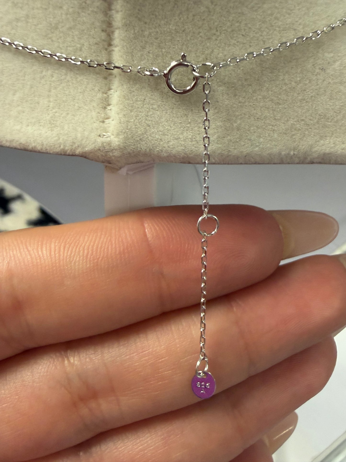 Sterling Silver Saint Benedict Dainty Necklace