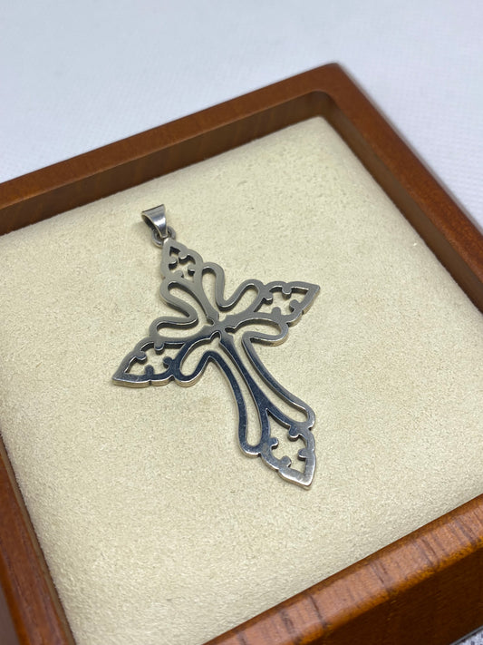 James Avery Retired St Cecilia Cross Large