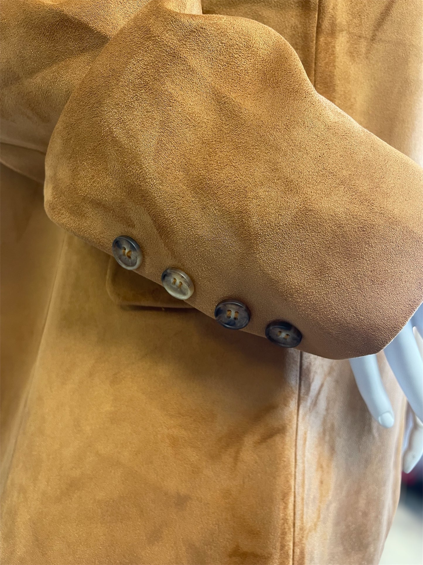 Power Blazer-Suede Cognac Large