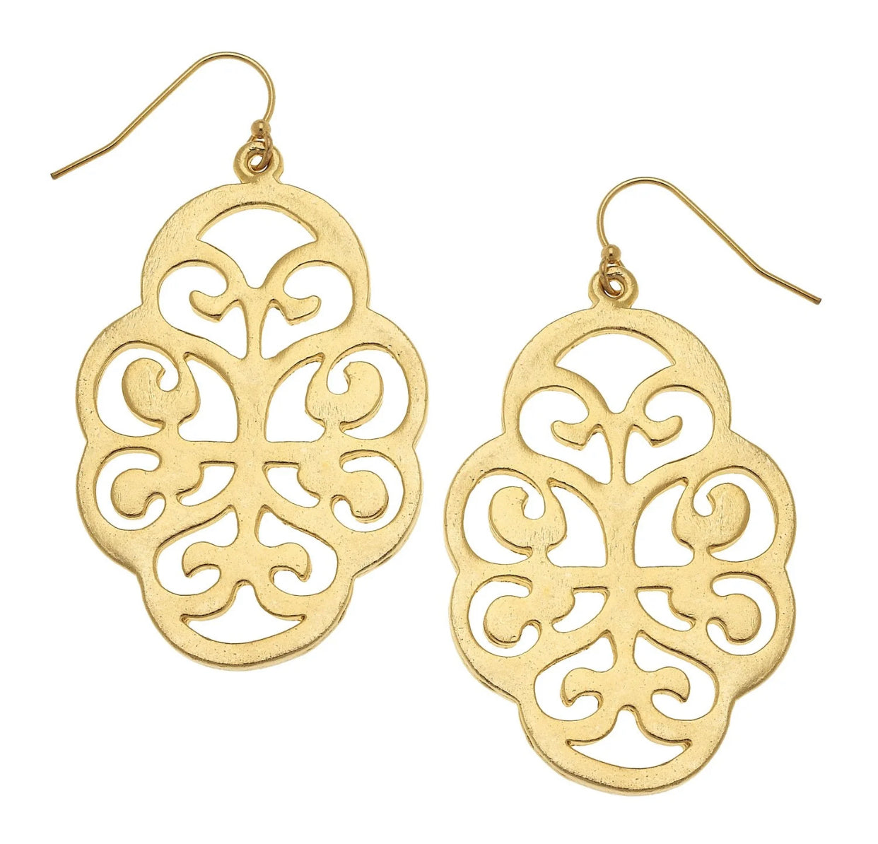 Leaf Cut Out Earrings