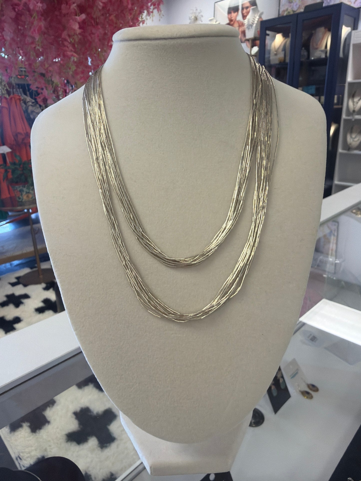 Sterling Silver Liquid Silver 16 & 18 Inch Necklaces
