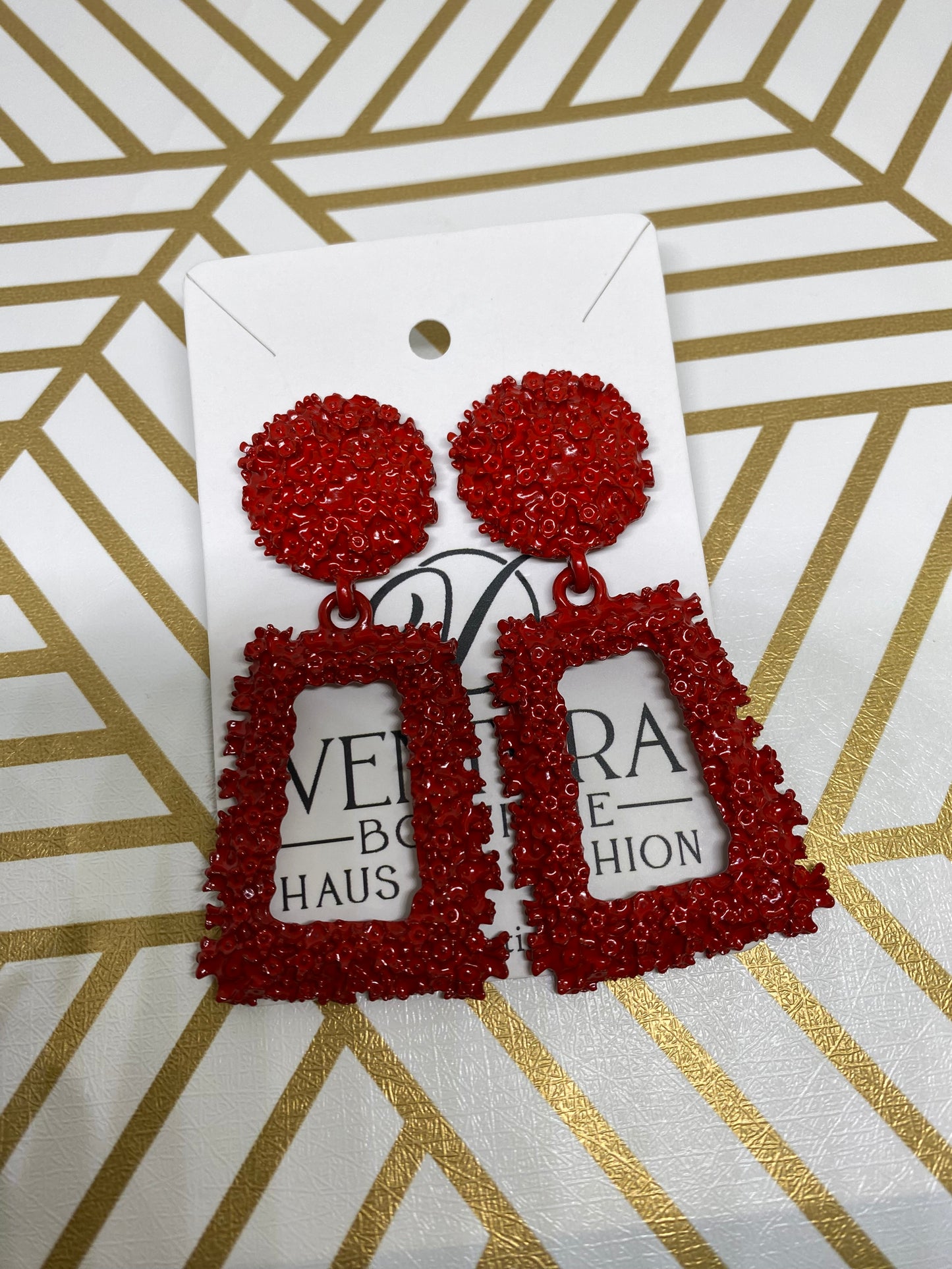 Statement earrings