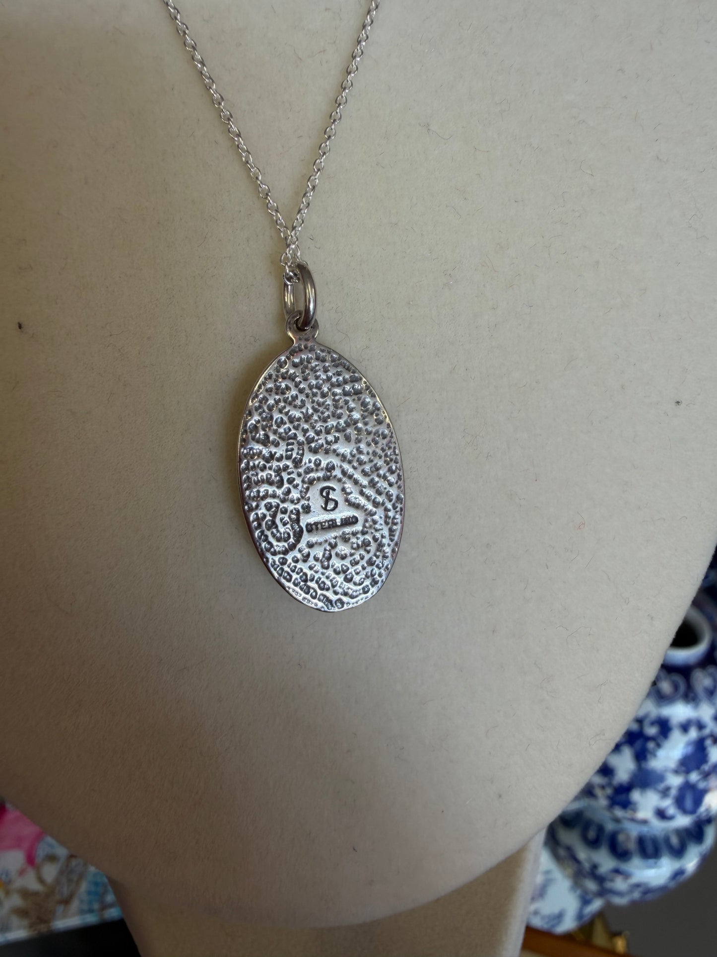 Sterling Silver Virgin Mary Charm