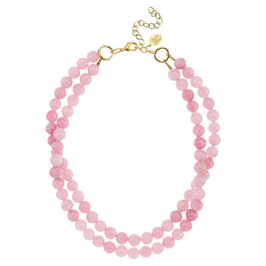 Jade Double Strand Necklace