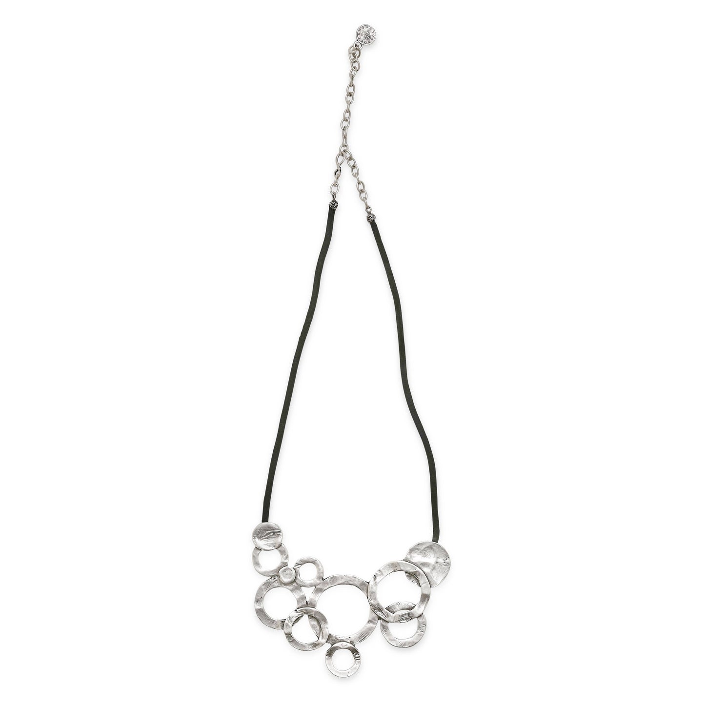 Handmade Pewter Necklace - 014-1014B