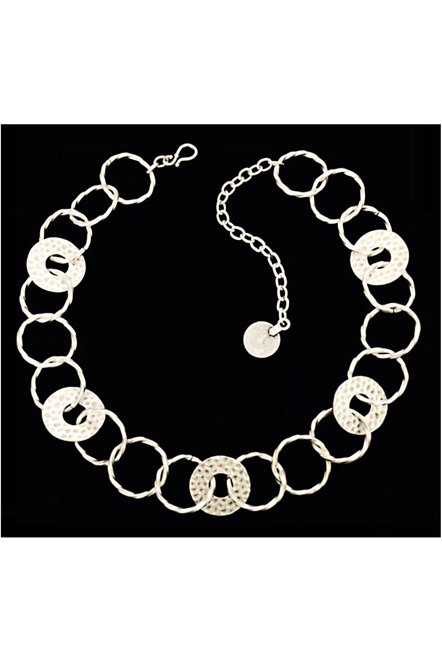 Handmade Pewter Necklace - 020-1020A