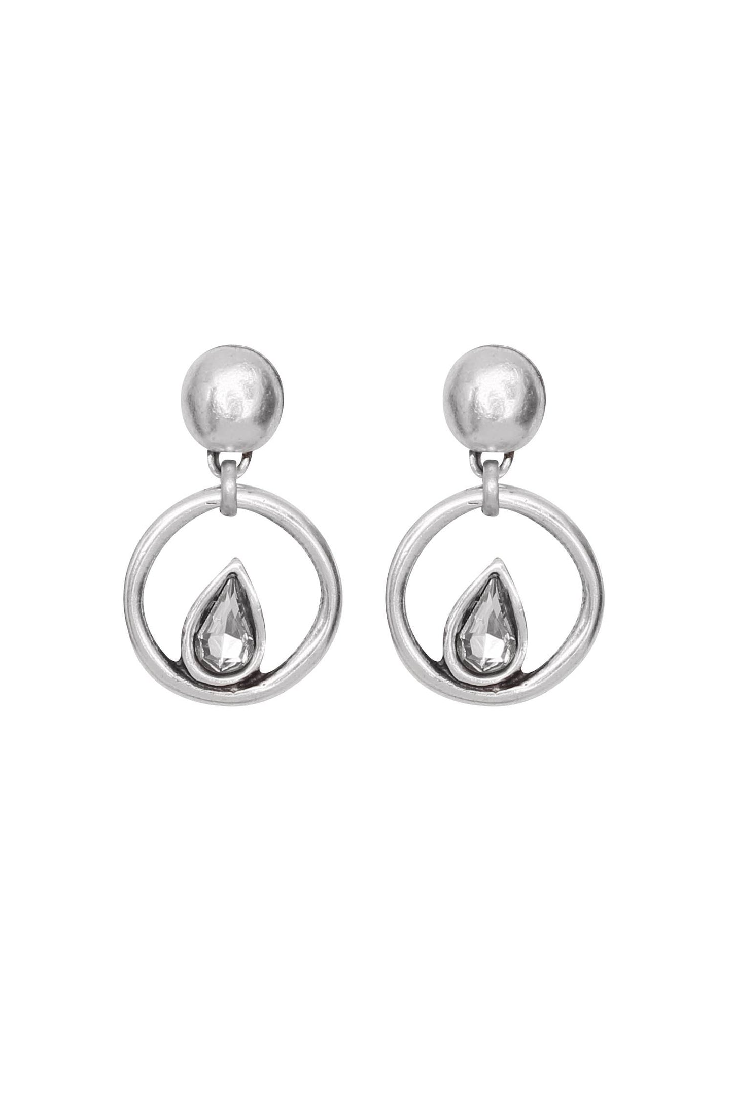 Handmade Pewter Earrings - 1827