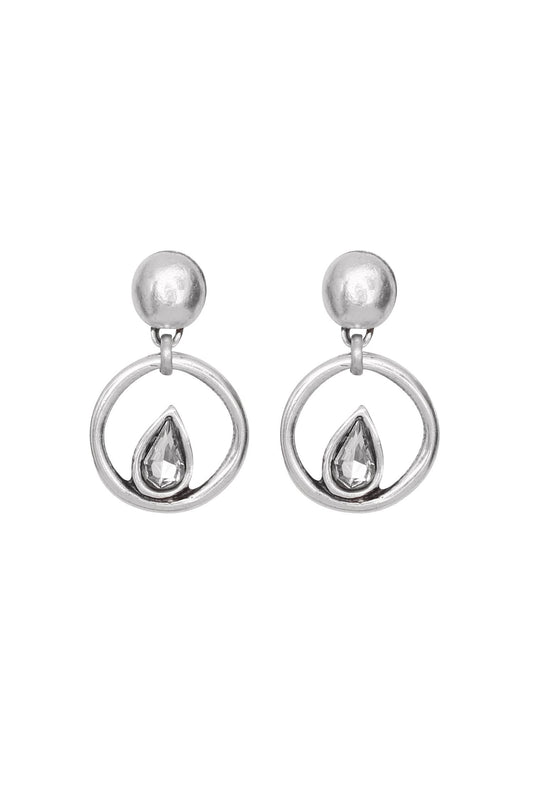 Handmade Pewter Earrings - 1827