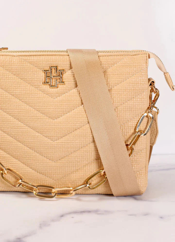 Ariana Crossbody WOVEN TAN