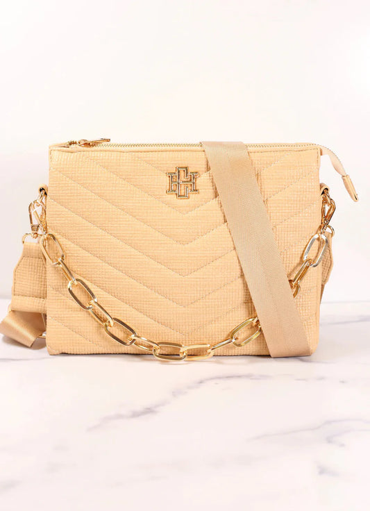 Ariana Crossbody WOVEN TAN