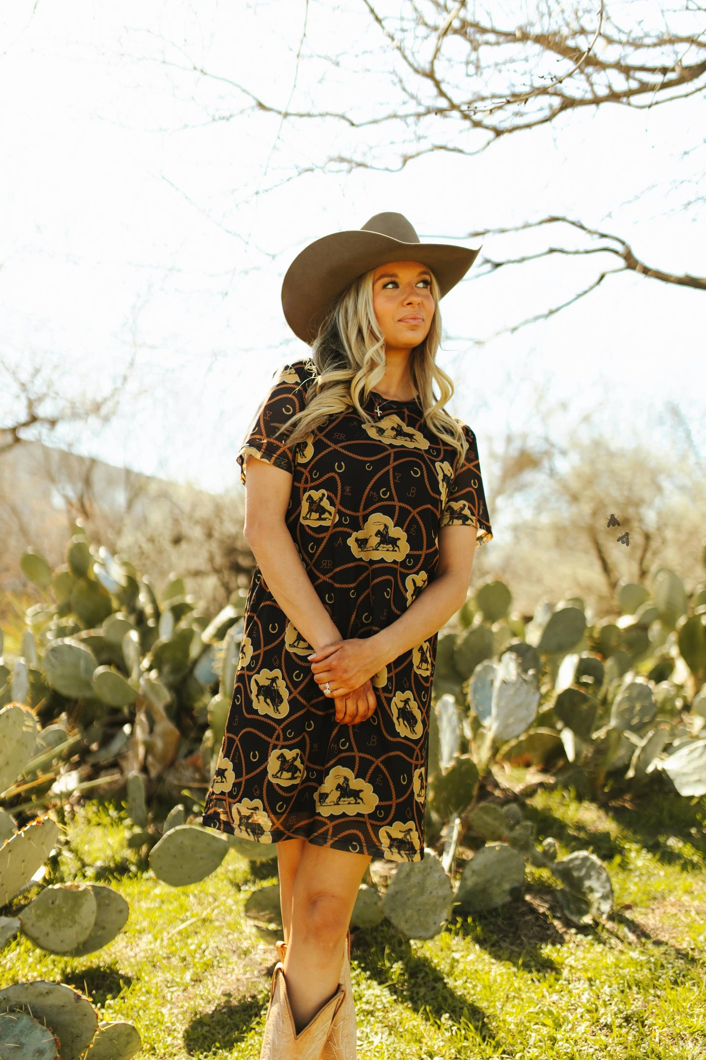 CATTLE DRIVE DRESS: S