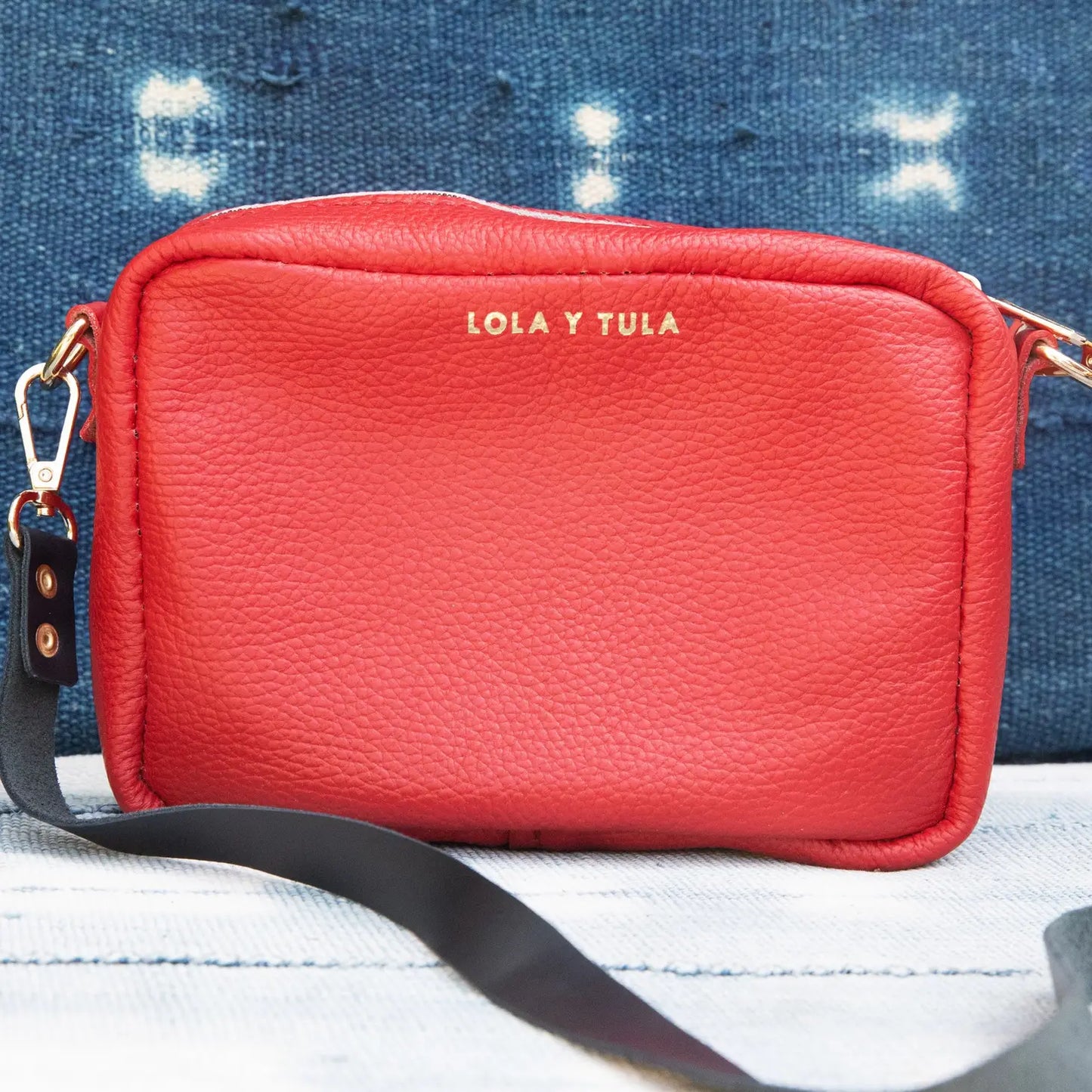 the Lucia Mini Crossbody // Cereza