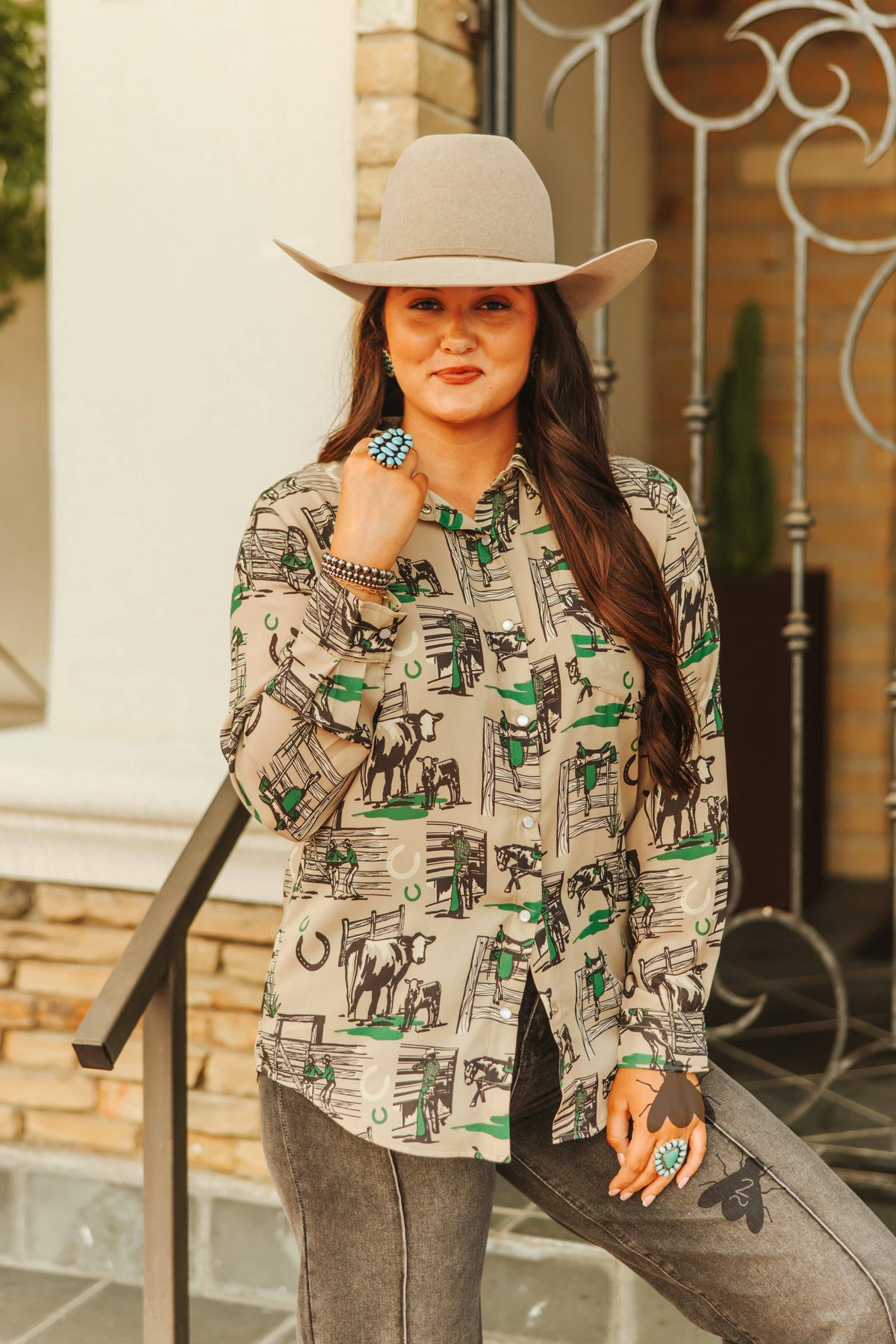 GREENER PASTURES TOP: M
