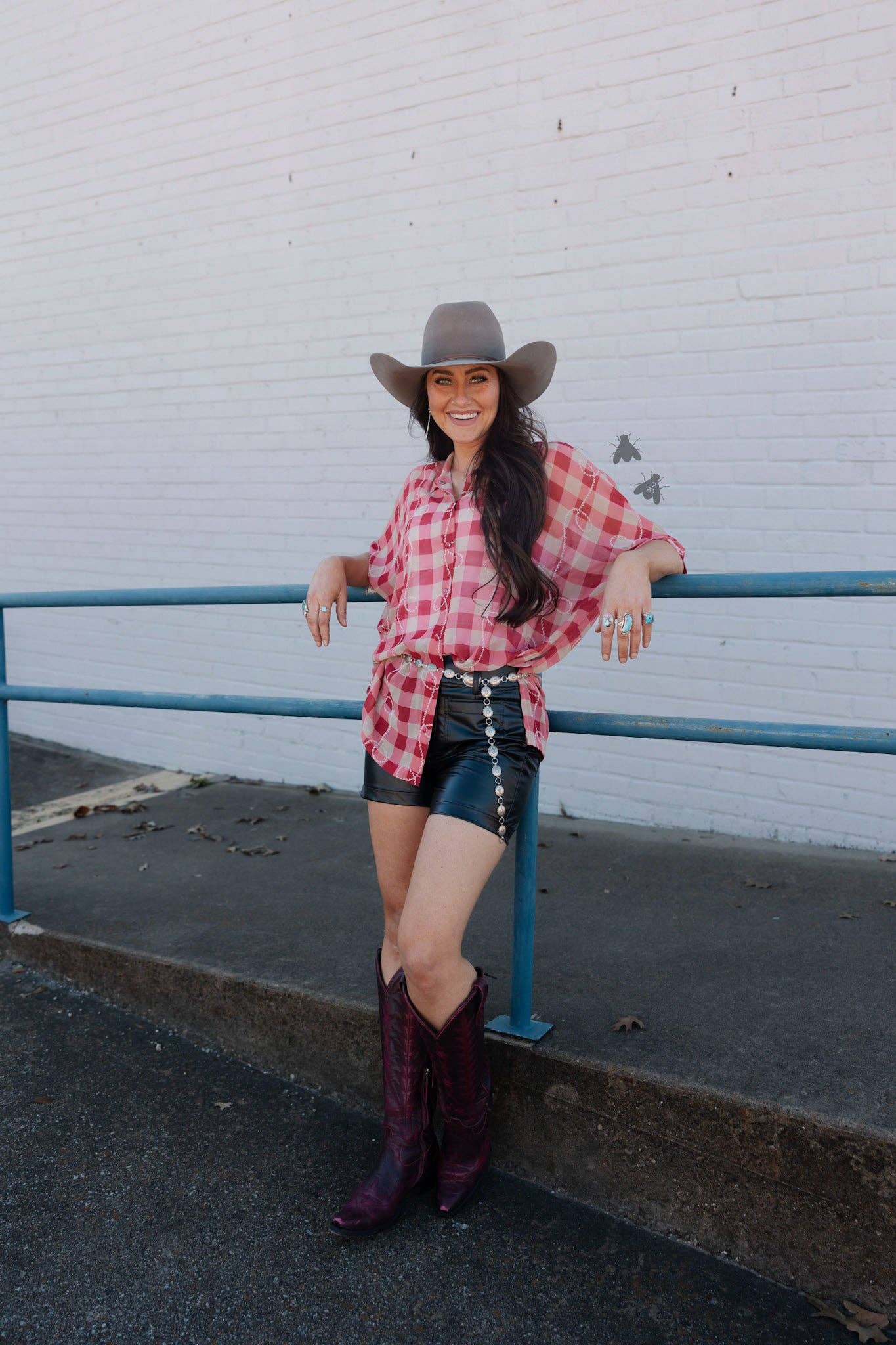 SQUARE DANCE *GINGYROPE: L/XL