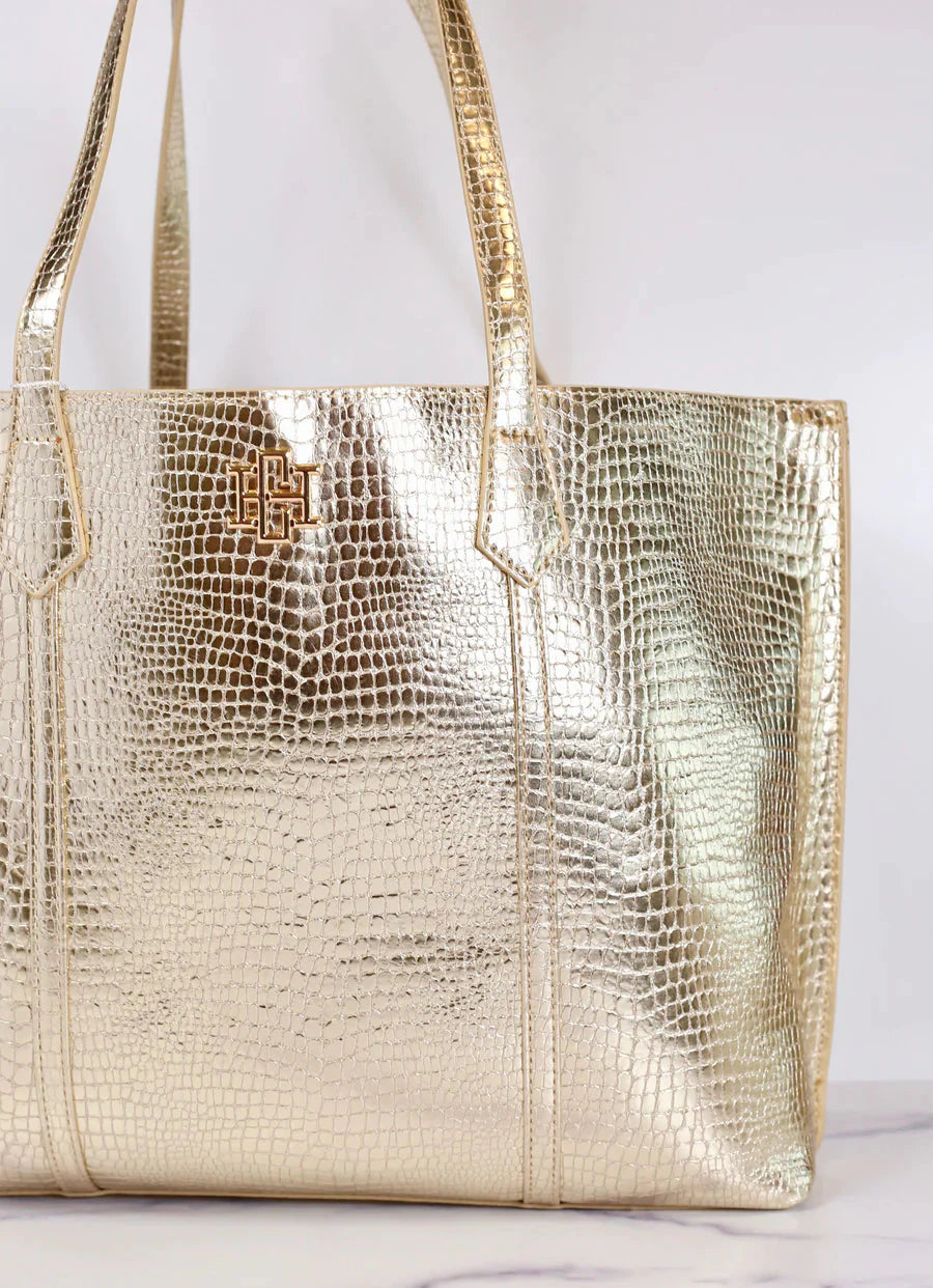 Heath Gold Tote Bag