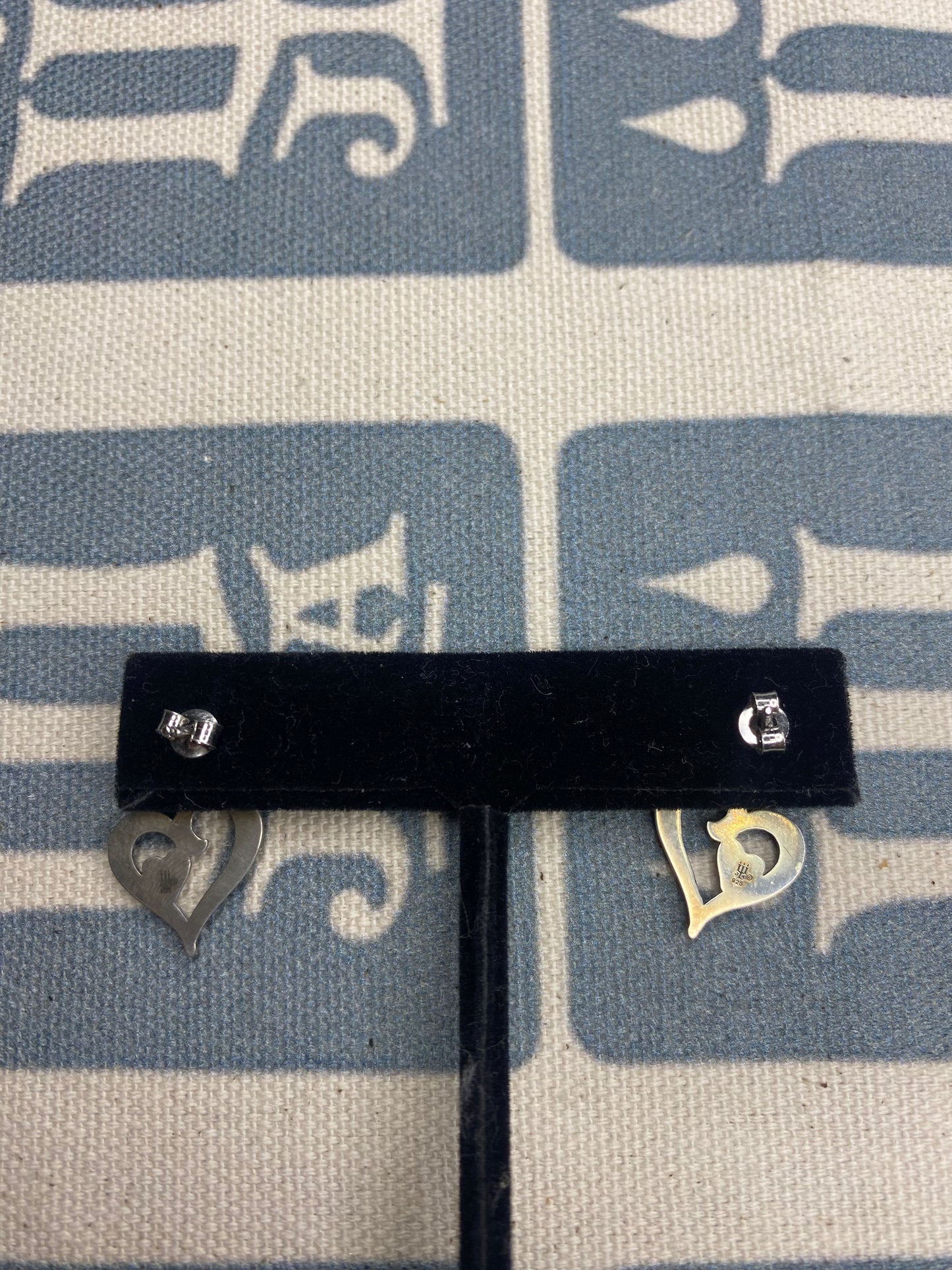 James Avery joy of my heart post earrings
