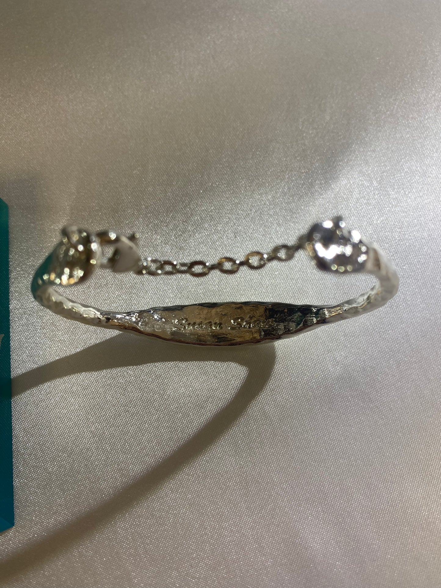 Susan shall sliver clip bracelet