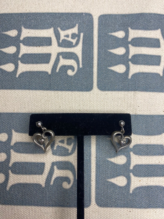 James Avery joy of my heart post earrings